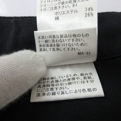 BLUE LABEL CRESTBRIDGE ギンガムチェック パールボタン クロップドパンツ