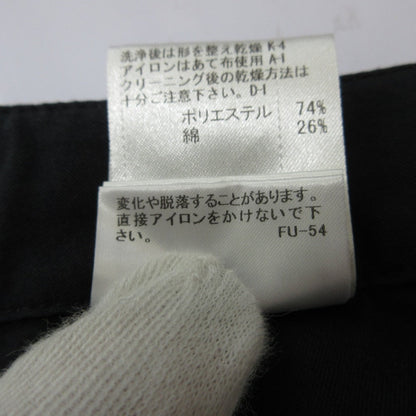 BLUE LABEL CRESTBRIDGE ギンガムチェック パールボタン クロップドパンツ