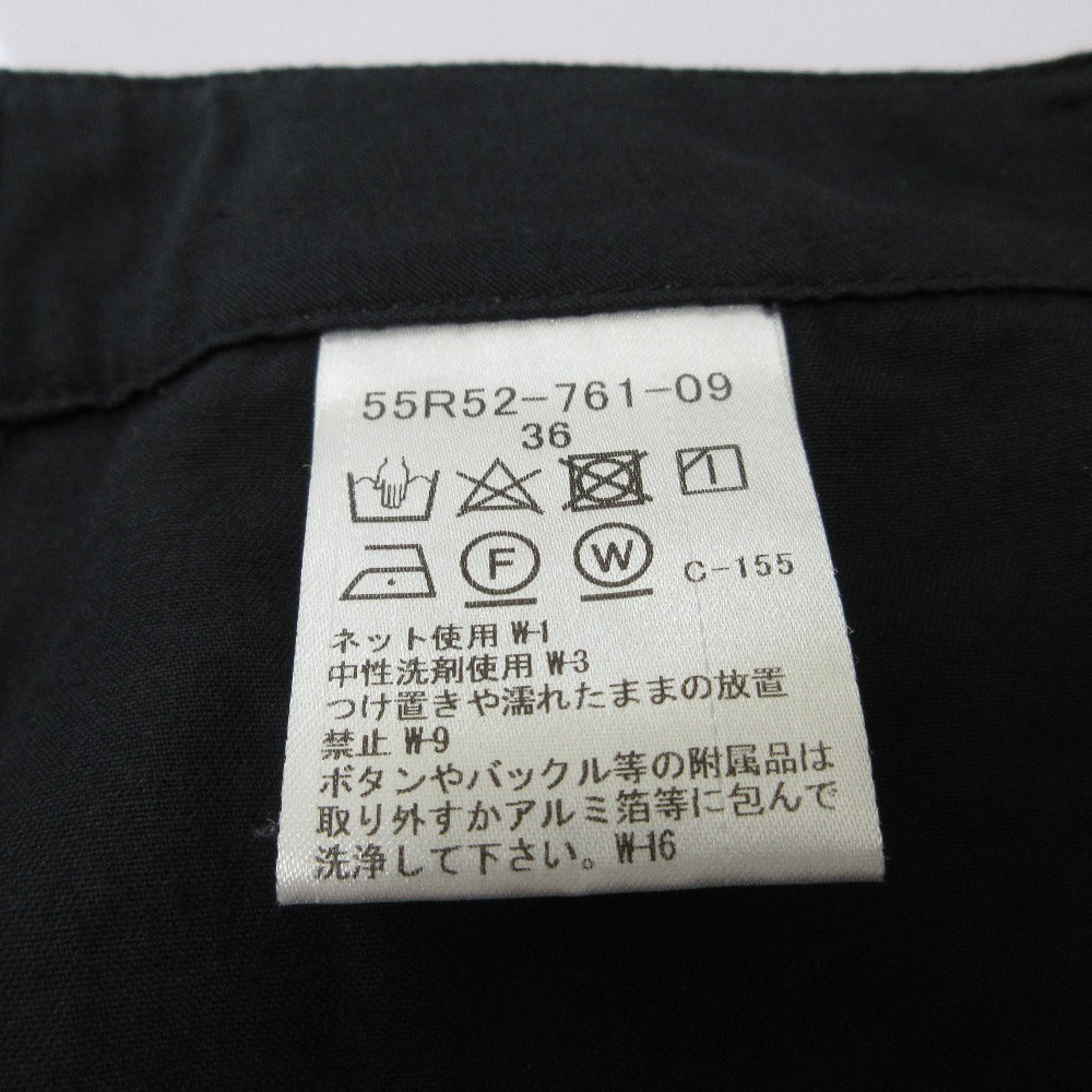 BLUE LABEL CRESTBRIDGE ギンガムチェック パールボタン クロップドパンツ