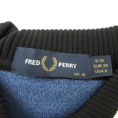 FRED PERRY ジャカード ロング ニット ドレス
