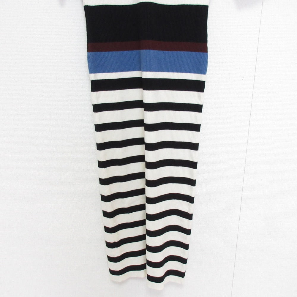 FRED PERRY ジャカード ロング ニット ドレス