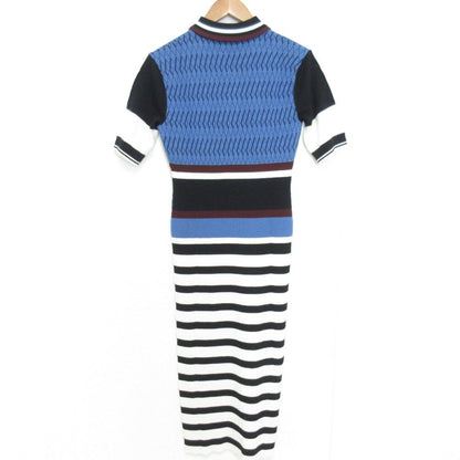 FRED PERRY ジャカード ロング ニット ドレス