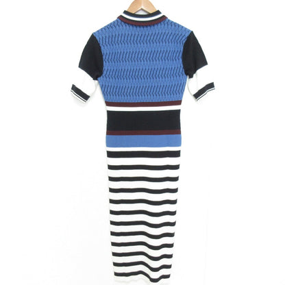 FRED PERRY ジャカード ロング ニット ドレス