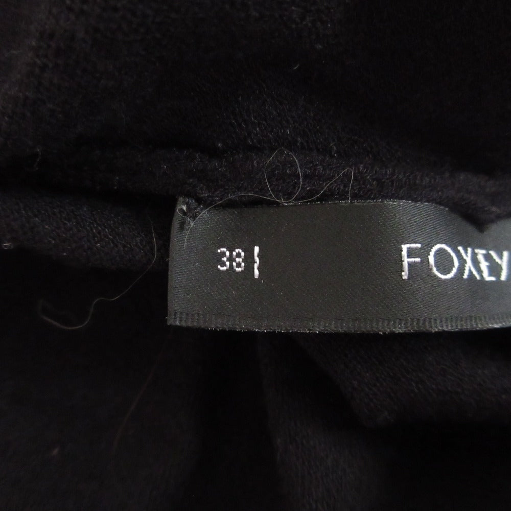 FOXEY NEW YORK ノースリーブニットカットソー