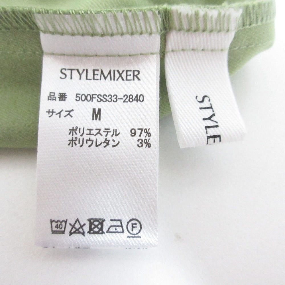 STYLEMIXER ランタンスリーブ フレア ドレス