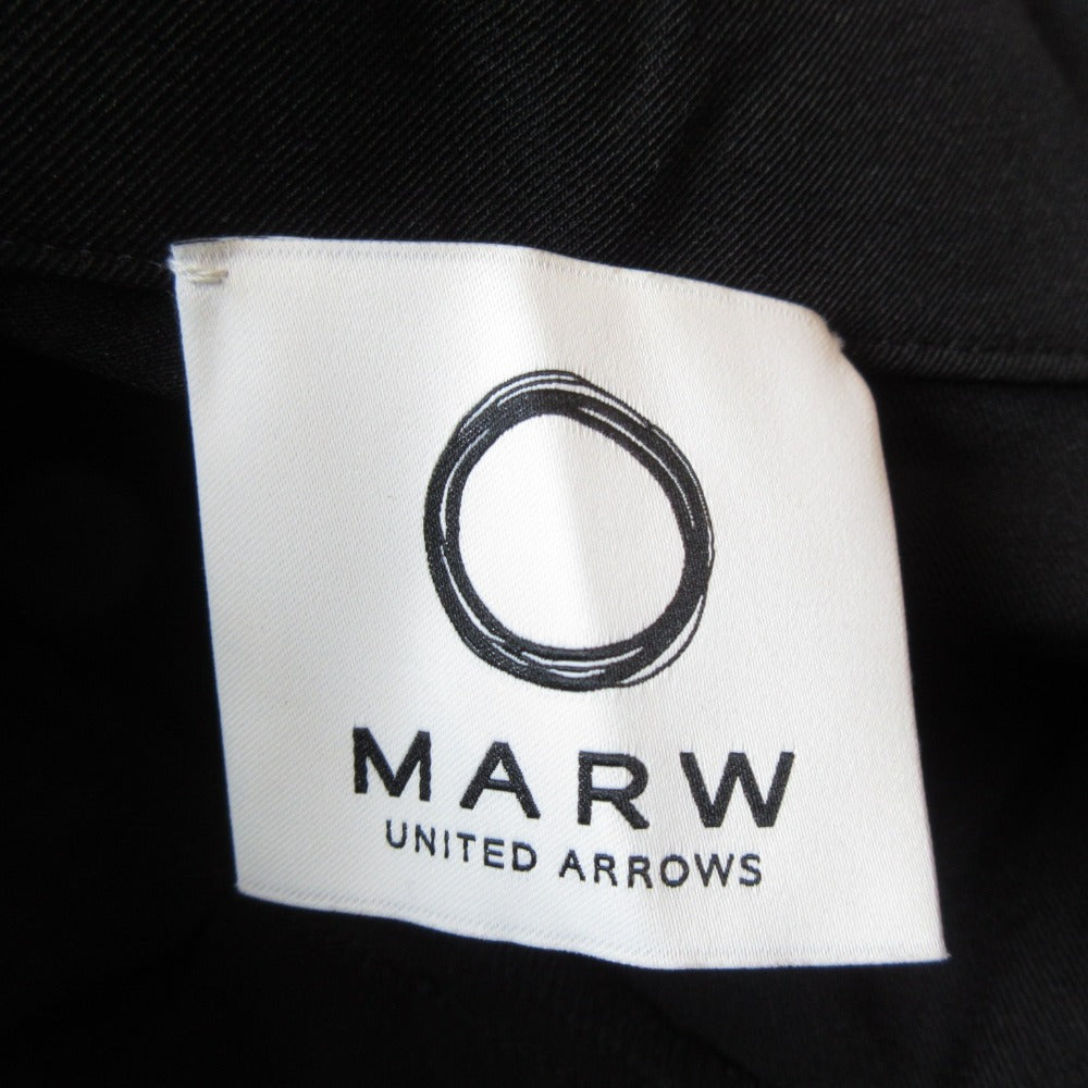MARW UNITED ARROWS ドレープ ストレッチ ドレス