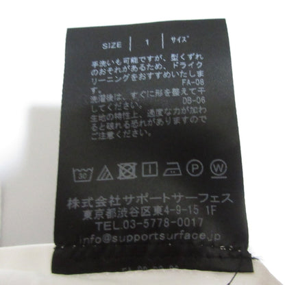 support surface レイヤードフレンチスリーブブラウス