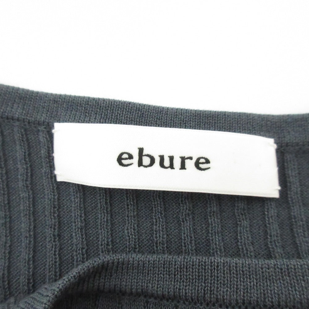 ebure Rib Knit Long Dress