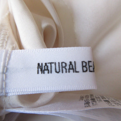 NATURAL BEAUTY BASIC オフショルダー フラワー ブラウス