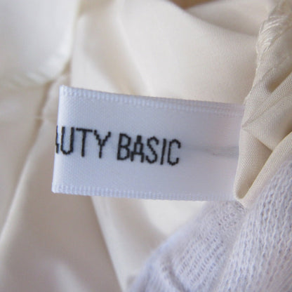 NATURAL BEAUTY BASIC オフショルダー フラワー ブラウス