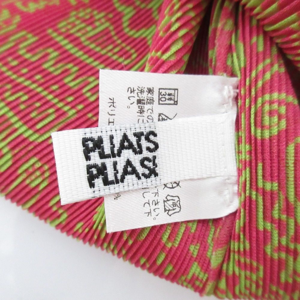 PLEATS PLEASE プリーツプリーツ 総柄プリーツ半袖カットソー