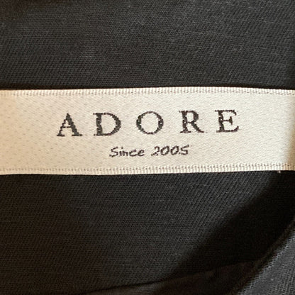 ADORE キーネックフレアーワンピース