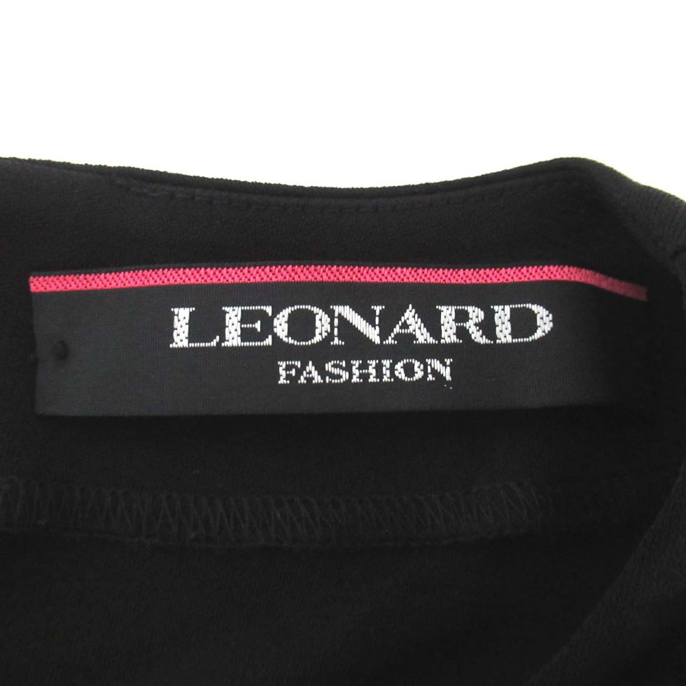 LEONARD FASHION カンカン ストレッチ カットソー