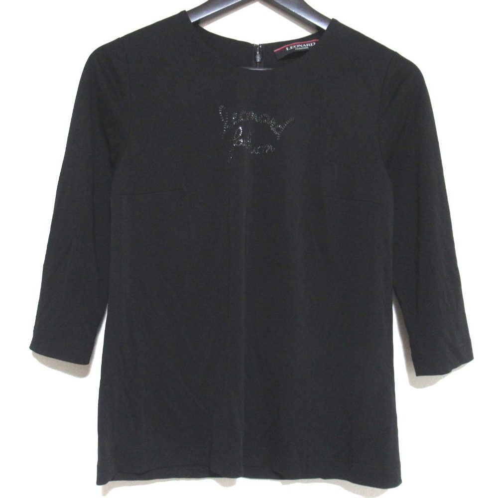 LEONARD FASHION カンカン ストレッチ カットソー