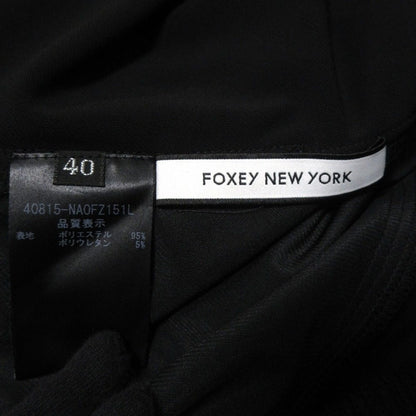 FOXEY NEW YORK フレア ドレス ストレッチ