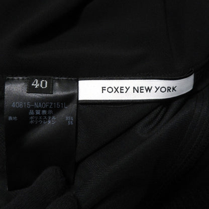 FOXEY NEW YORK フレア ドレス ストレッチ