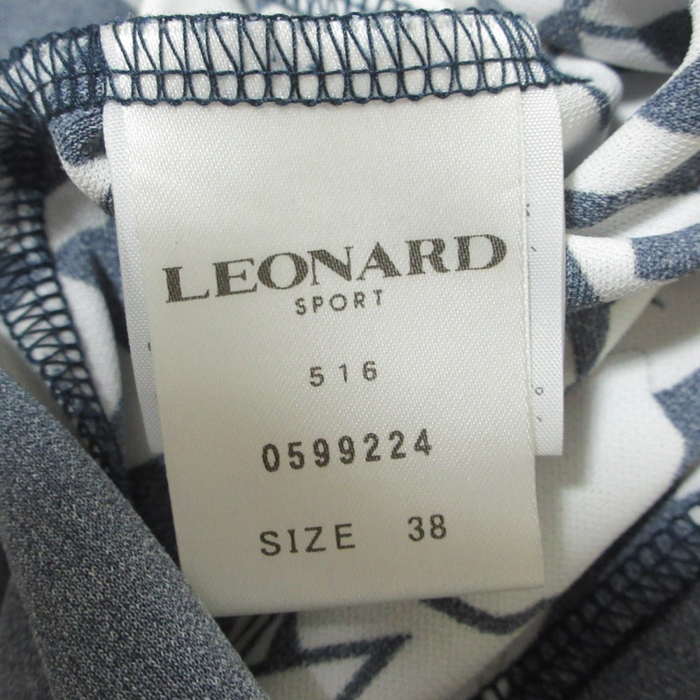 LEONARD SPORT フラワー プリント ドレス