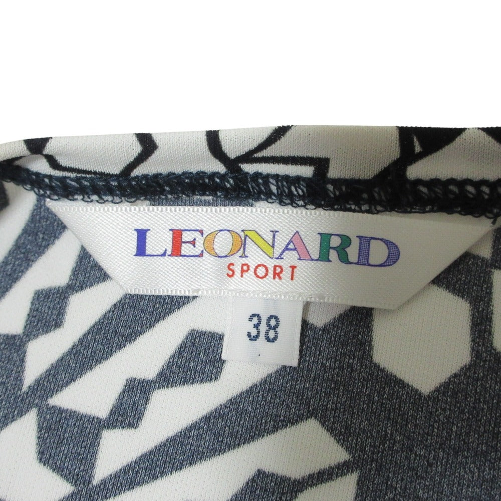 LEONARD SPORT フラワー プリント ドレス
