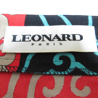 LEONARD PARIS シルク ドレス