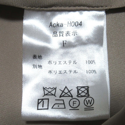 ACKA Acka-H004 サテン ドレス