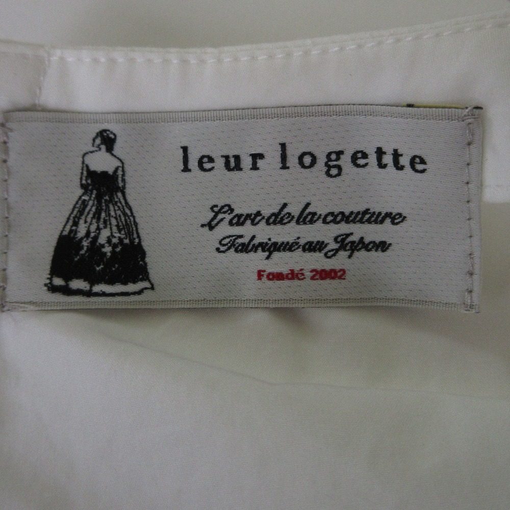 leur logette ショート スリーブ シャツ ドレス