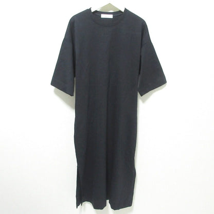 ebure バック ギャザー ロング ドレス