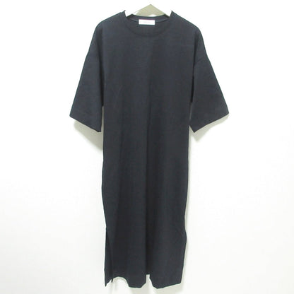 ebure バック ギャザー ロング ドレス