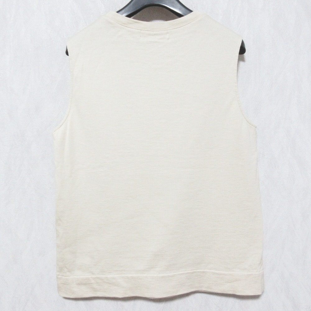 ebure クルーネックノースリーブカットソー