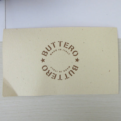 BUTTERO レザー クロスストラップ ウェッジソールサンダル
