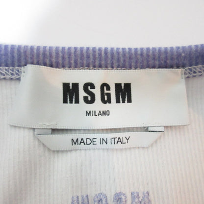 MSGM タンクトップ ノースリーブカットソー