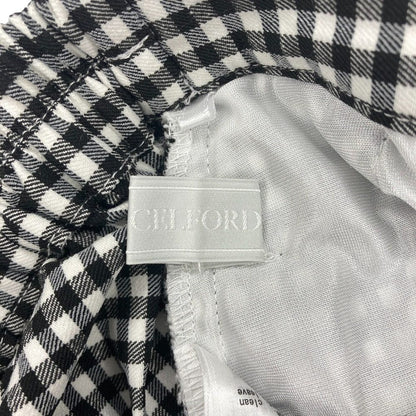 CELFORD ギンガムチェックイージーパンツ
