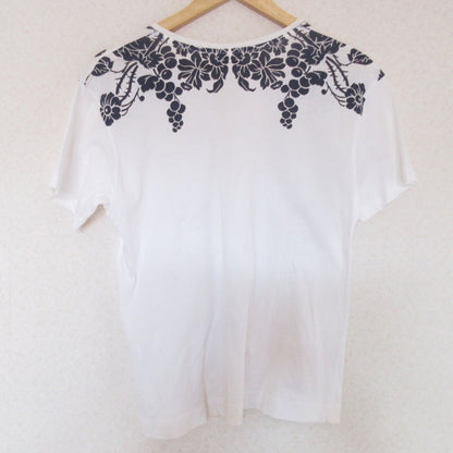 DRIES VAN NOTEN フラワープリント コットンTシャツ