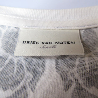 DRIES VAN NOTEN フラワープリント コットンTシャツ