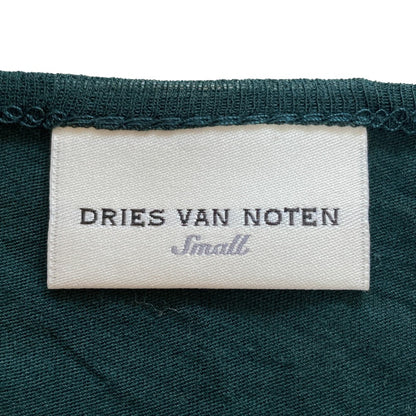 Dries Van Noten ストライプ シルクブレンド カットソー