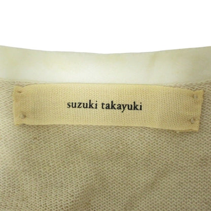 suzuki takayuki リネン ニット ドレス