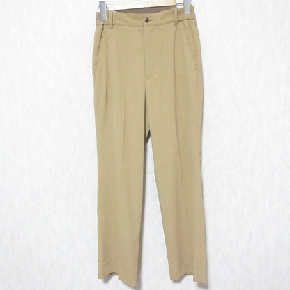 SLOBE IENA センタープレス リラックス パンツ