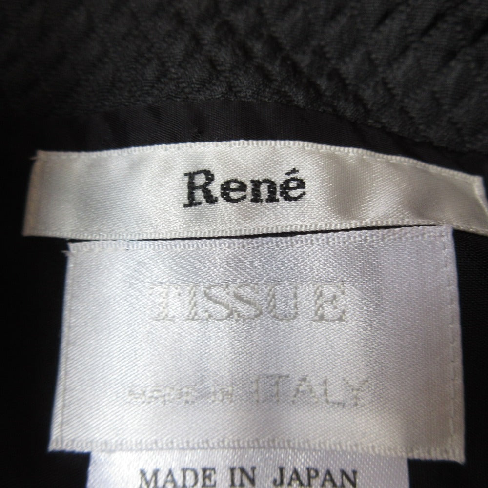 Rene イタリアン ファブリック ドレス