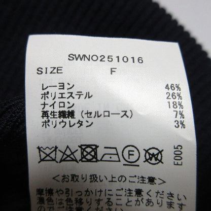 スナイデル アシメ ニット コンボ 2WAY ドレス