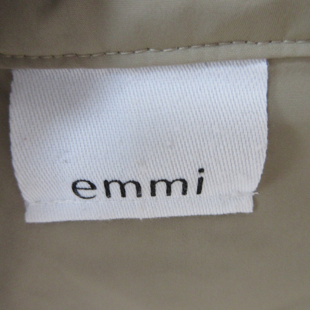 emmi ウォーター リペレント トレンチ コート