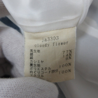 mina perhonen cloudy flower シルク カシミア ブレンド ドレス