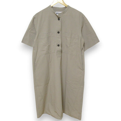 MARGARET HOWELL 24SS ハーフボタン プルオーバードレス