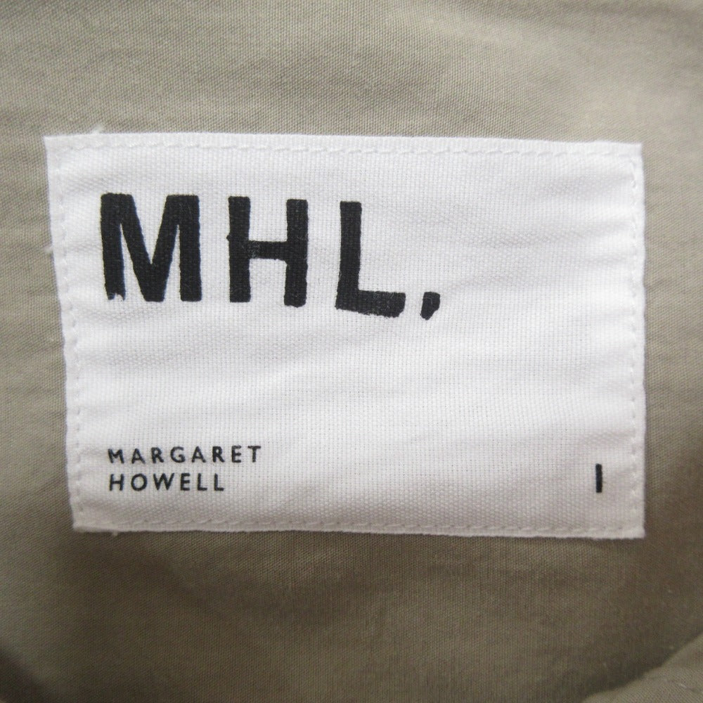 MARGARET HOWELL 24SS ハーフボタン プルオーバードレス