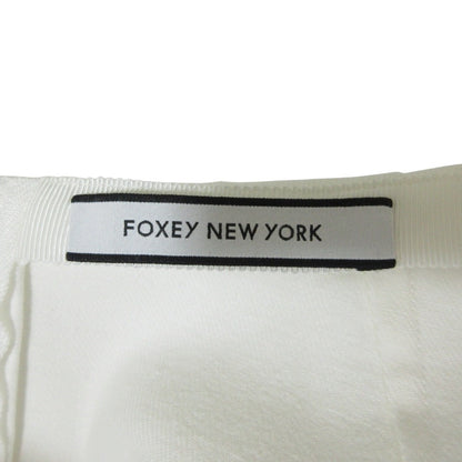 FOXEY NEW YORK ホワイト チューリップ スカート