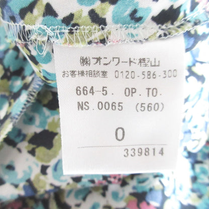 TOCCA フラワー プリント シフォン ドレス