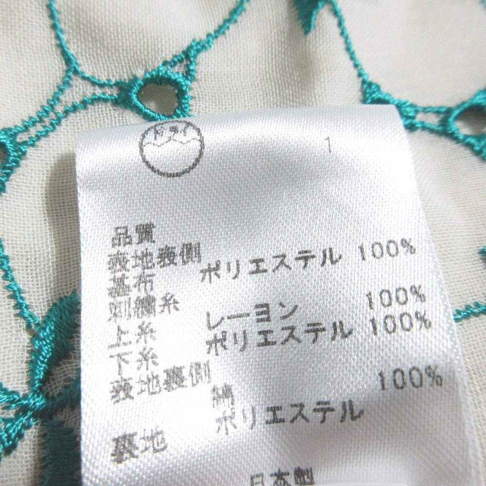 TOCCA フラワー エンブロイダリー ドレス
