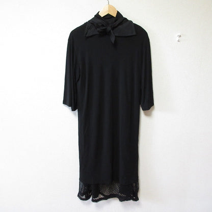 TOGA PULLA レーヨン ジャージ メッシュ ドレス