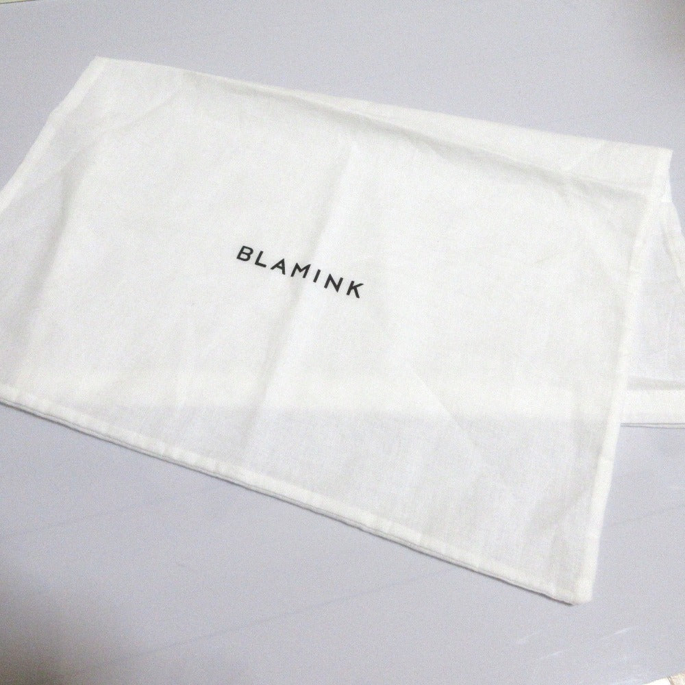 BLAMINK ワイド シルエット バンドカラー ノースリーブ ドレス