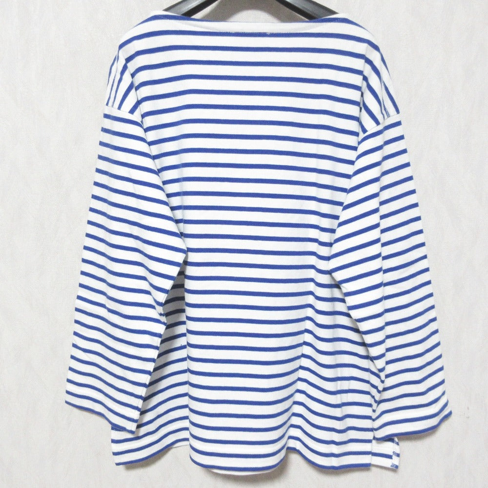 ROYAL MER バスク ストライプ コットン Tシャツ
