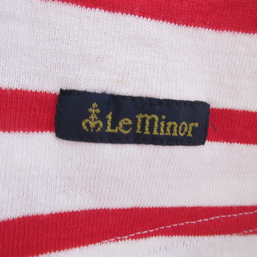 Le Minor ボーダー コットン Tシャツ