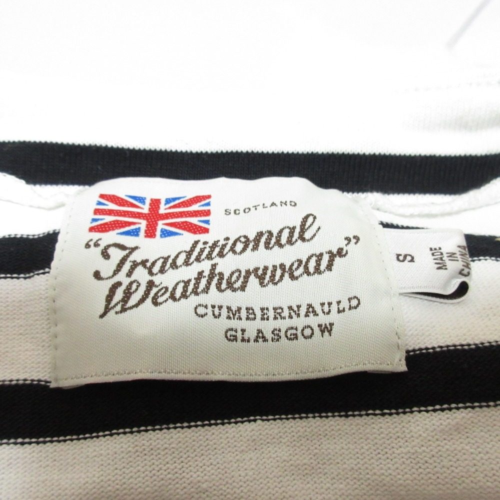 Traditional Weatherwear ビッグマリンボートネックカットソー